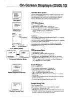 Preview for 13 page of Philips VR454 Owner'S Manual