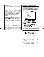 Preview for 7 page of Philips VR750/07 User Manual