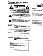 Preview for 2 page of Philips VR950 Instructions For Use Manual