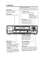 Preview for 22 page of Philips VRA611AT Owner'S Manual