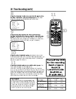 Preview for 30 page of Philips VRA611AT Owner'S Manual