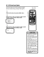 Preview for 40 page of Philips VRA611AT Owner'S Manual