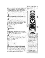 Preview for 11 page of Philips VRX364AT Owner'S Manual