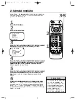 Preview for 12 page of Philips VRZ362AT Owner'S Manual