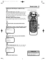 Preview for 23 page of Philips VRZ362AT Owner'S Manual