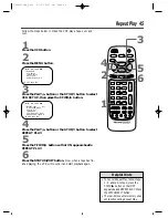 Preview for 45 page of Philips VRZ362AT Owner'S Manual