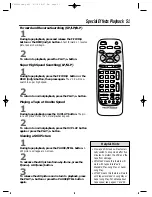 Preview for 51 page of Philips VRZ362AT Owner'S Manual