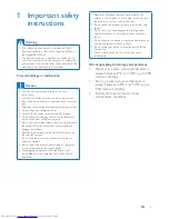 Preview for 5 page of Philips X200 Extended User Documentation