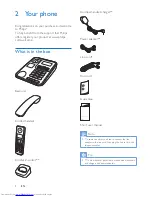 Preview for 6 page of Philips X200 Extended User Documentation