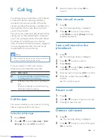 Preview for 21 page of Philips X200 Extended User Documentation