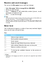 Preview for 8 page of Philips Xenium CTX130SLV/00 Manual