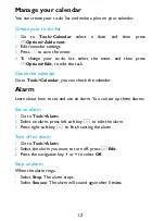 Preview for 12 page of Philips Xenium CTX130SLV/00 Manual