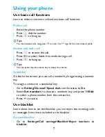 Preview for 7 page of Philips Xenium X2566 User Manual