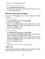 Preview for 8 page of Philips Xenium X2566 User Manual