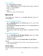 Preview for 12 page of Philips Xenium X2566 User Manual