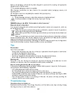 Preview for 21 page of Philips Xenium X2566 User Manual