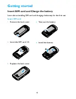 Preview for 4 page of Philips Xenium x331 User Manual