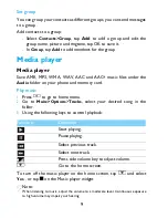 Preview for 9 page of Philips Xenium x331 User Manual