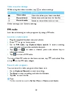 Preview for 12 page of Philips Xenium x331 User Manual