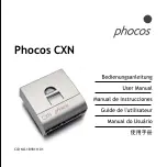 Phocos CXN Series User Manual preview