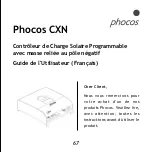 Preview for 72 page of Phocos CXN Series User Manual