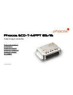 Phocos ECO-T-MPPT 85/16 User Manual preview