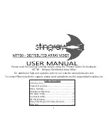 Preview for 3 page of Phoenix Audio Technologies Stingray MT700 User Manual