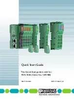 Phoenix Contact PDR-1000 Quick Start Manual preview