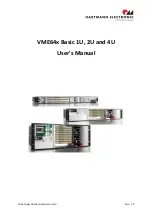 Phoenix Mecano HARTMANN ELECTRONIC VME64x Basic 1U User Manual preview