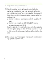 Preview for 12 page of Phonak Bolero Q30-M13 User Manual