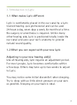 Preview for 7 page of Phonak LYRIC3 User Manual