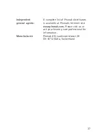 Preview for 37 page of Phonak microSavia Art CRT User Manual