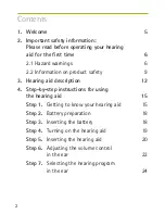 Preview for 2 page of Phonak Nathos S+ ITC User Manual