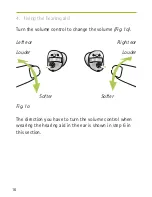 Preview for 16 page of Phonak Nathos S+ ITC User Manual