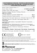 Preview for 4 page of Phonocar VM 285 Mounting Instructions