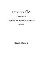 Preview for 1 page of PhotoClip DM2100A User Manual