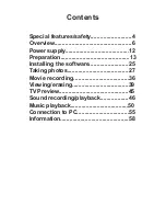 Preview for 3 page of PhotoClip DM2100A User Manual