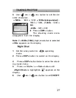 Preview for 27 page of PhotoClip DM2100A User Manual