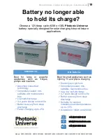 Preview for 19 page of Photonic Universe SWD-FWP-100M Instruction Manual