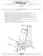 Preview for 10 page of Physionics FNST01 Assembly Instructions Manual