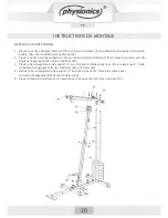 Preview for 20 page of Physionics FNST01 Assembly Instructions Manual