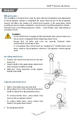 Preview for 62 page of Physipro NeoX Owner'S Manual