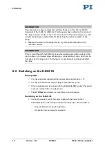 Preview for 22 page of PI E-836.1G User Manual