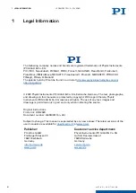 Preview for 4 page of PI L-505.023212 User Manual