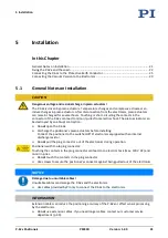 Preview for 25 page of PI P-62 Series User Manual