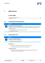 Preview for 31 page of PI P--763 Series User Manual