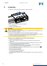 Preview for 12 page of PI PIMAG V-417.056211E0 User Manual