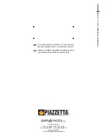 Preview for 68 page of Piazzetta MA 260 SL Instructions For Installation, Use And Maintenance Manual