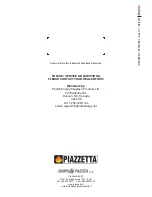 Preview for 52 page of Piazzetta MARCELLA Instructions For Installation, Use And Maintenance Manual