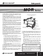 Preview for 3 page of Pico Macom MOR Series Installation And Operation Manual